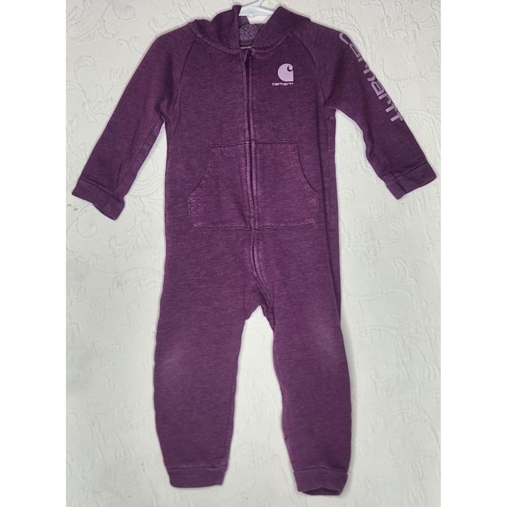 Carhartt Infant's Purple One Piece Jumper - 24 Months